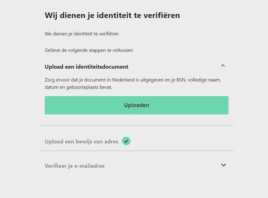 Registreren bij bet365 Nederland: identiteit verifiëren