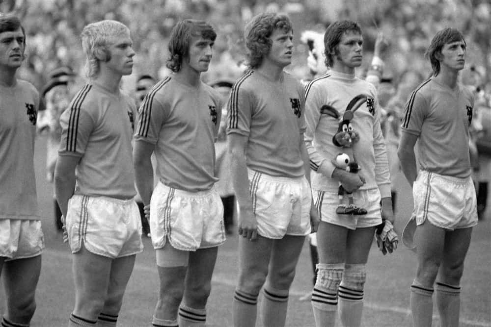 1974 finale wk nederland - duitsland Johan Cruyff