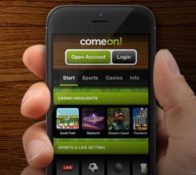 ComeOn app